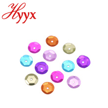 HYYX 2mm 3mm 4mm 5mm 6mm 8mm 10mm 12mm 15mm flat round sequins